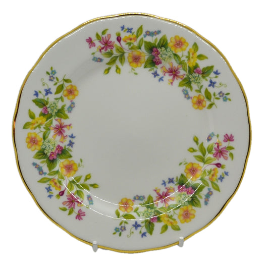 vintage china colclough hedgerow side plate