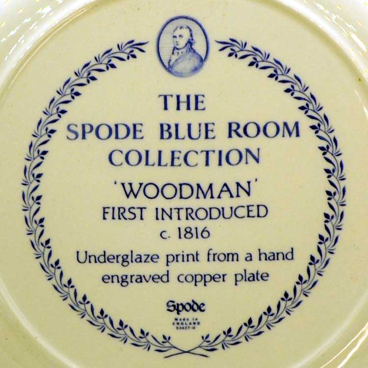 spode the blue room china mark
