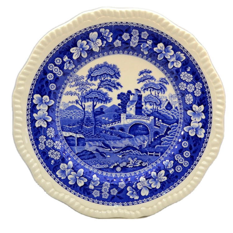 Spode Blue Tower Blue and White China Dinner Plate