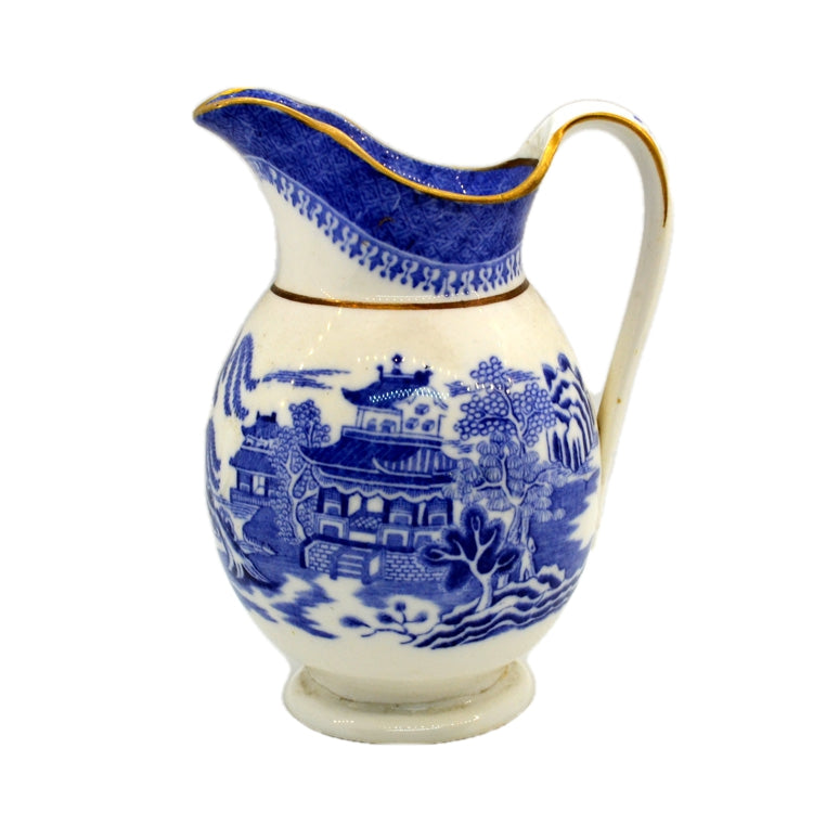 Spode Blue and White China Mandarin Porcelain Jug