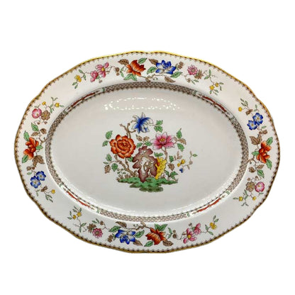 spode chinese rose 1954 large serving platter