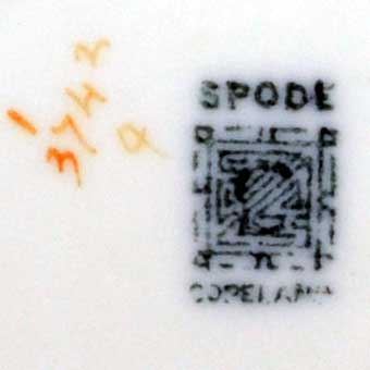 1935 copeland spode china stamp 
