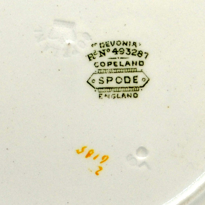 Copeland Spode Devonia Rd No 493287 Dessert Plate