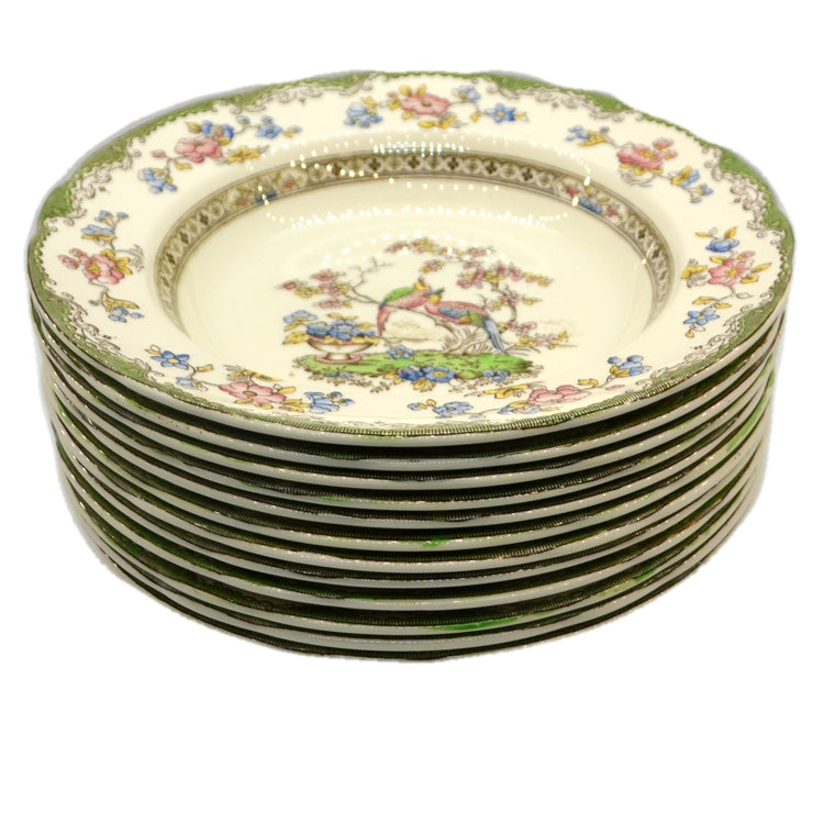 spode ENGLANDヴィンテージflemishgreen spode ENGLANDヴィンテージflemishgreen