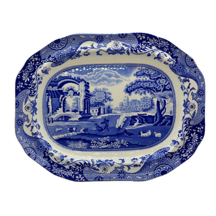 Spode China Blue and White Italian Large Platter