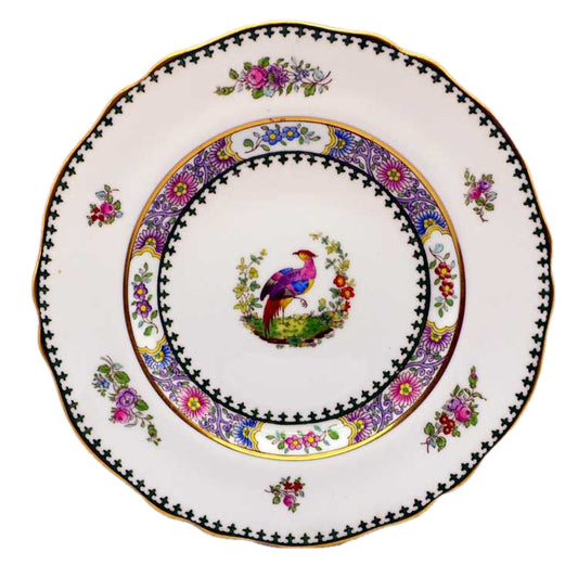 antique spode R4595 pheasant dessert plates