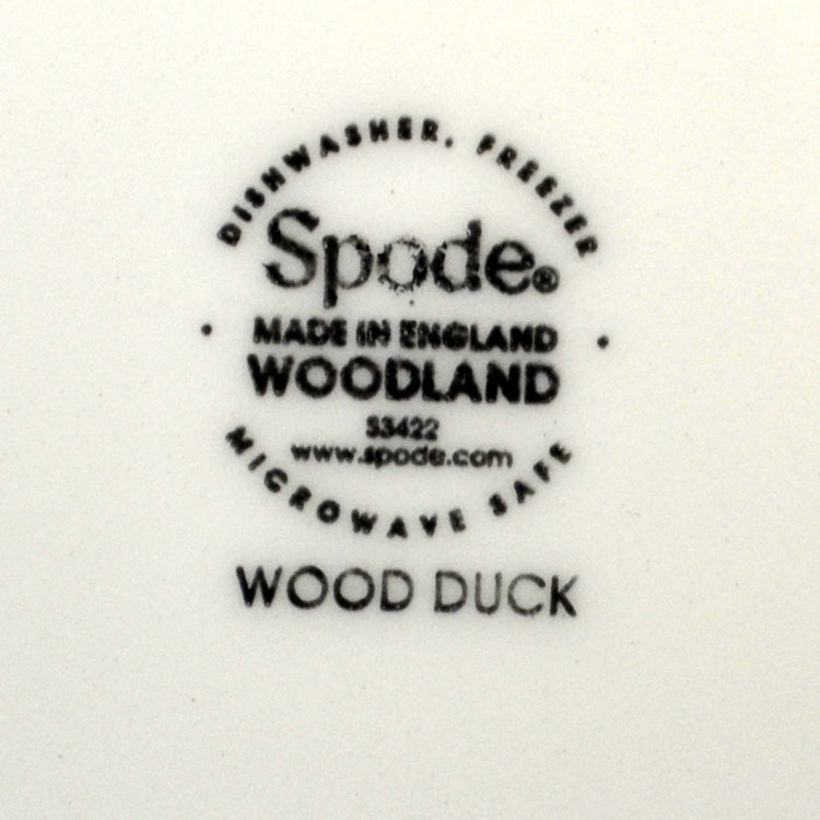 Spode China Woodland Series Wood Duck Side Plate – Vintage