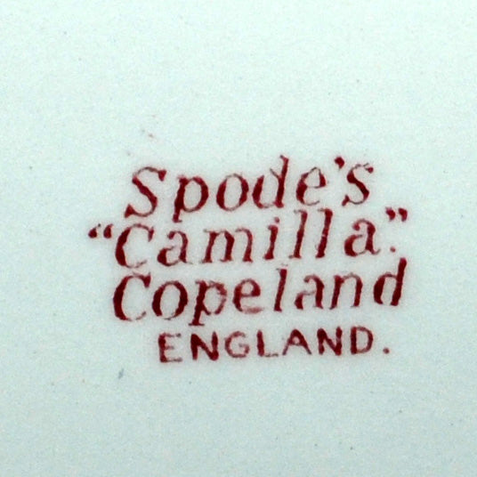 Spodes Camilla Copeland England marks