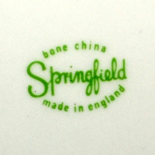 Springfield Floral Bone China mark 1962