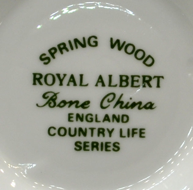  Royal Albert Spring Wood china mark