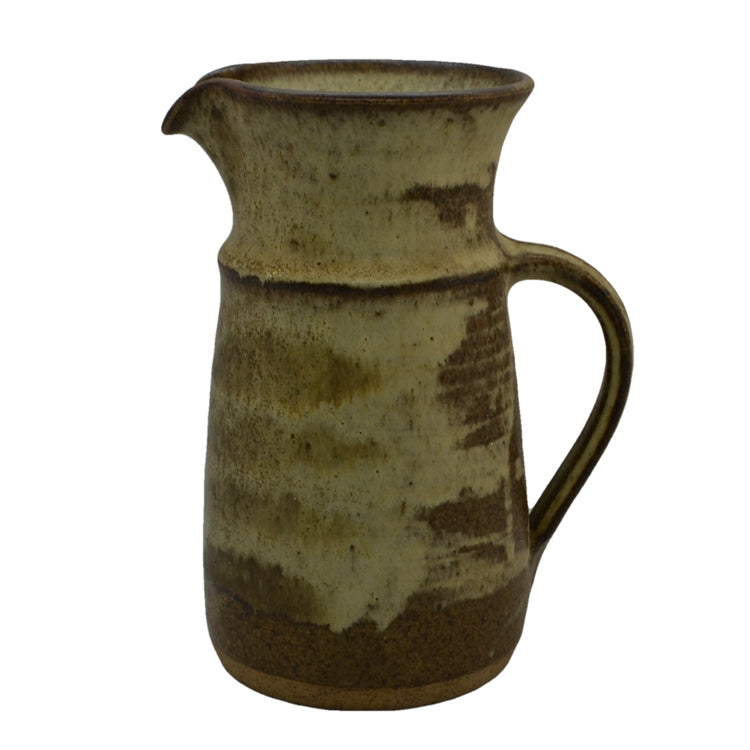 vintage salt glaze studio pottery jug