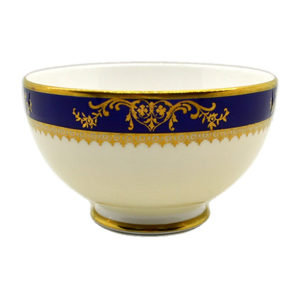 A B Jones & Sons Royal Grafton Viceroy Cobalt China Sugar Bowl