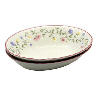 Johnson Brothers Summer Chintz China Oval Serving Bowls