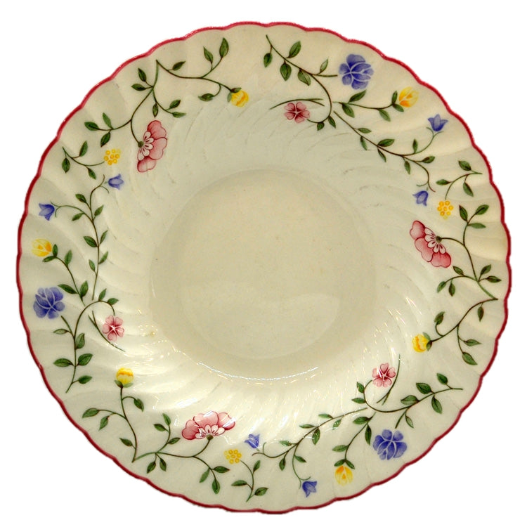 Johnson Brothers Summer Chintz China Rimmed Soup Bowls