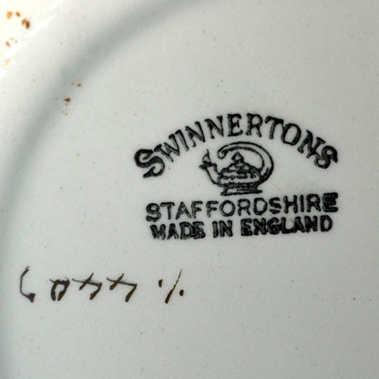 Swinnertons Green and White China 4403 mark