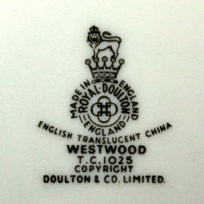 Royal Doulton China Westwood TC1025 Side Plate