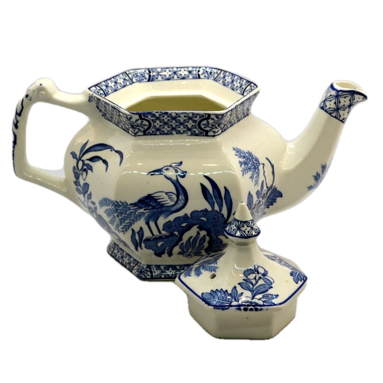 Wood & Sons "Yuan" Blue and White china Tea Pot