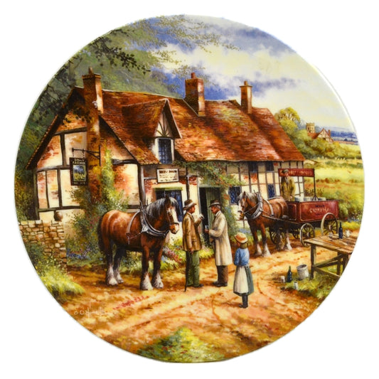 Royal Doulton China The Jolly Farmer 8-inch Plate No 2148A