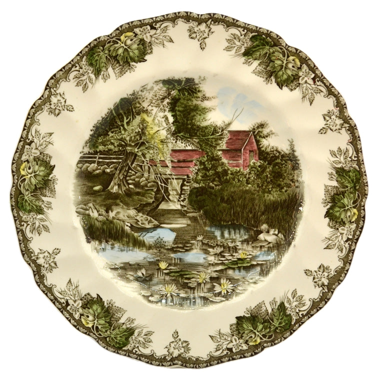 Johnson Brothers China The Friendly Village Dinner Plate The Lily Pond