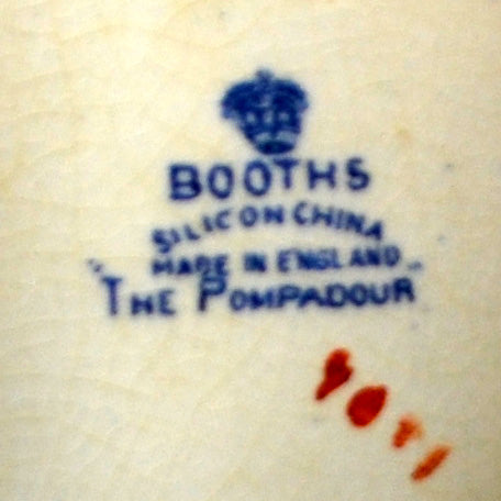 Booths The Pompadour Silicon China Meat Platter
