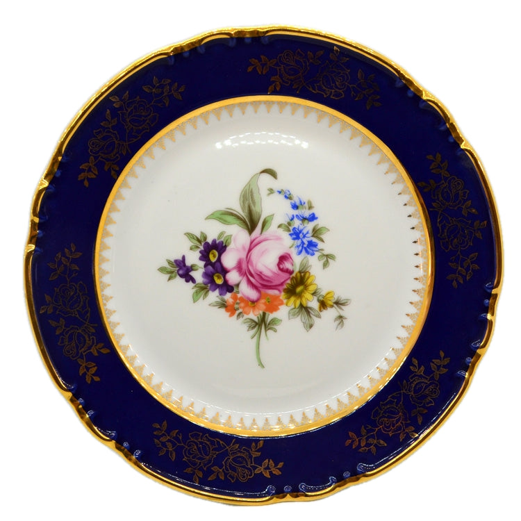 Thun Czechoslovakia Poreclain Floral China Rose Garland Cabinet plate