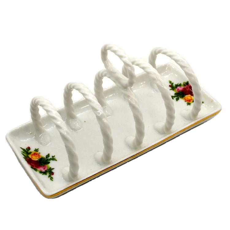 Royal Albert Old Country Roses China Toast Rack – Vintage Farmhouse ...