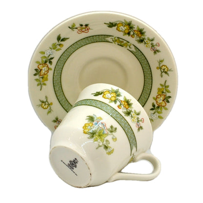 Royal Doulton China Tonkin TC1107 Teacup and Saucer