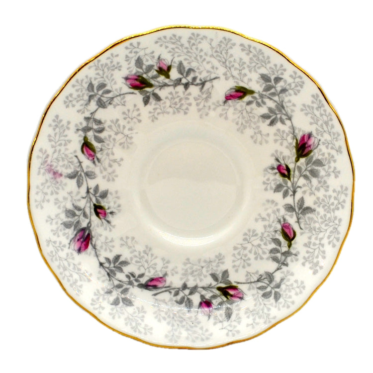Tuscan Floral China Fashion Rose Saucer 1947 R H & S L Plant