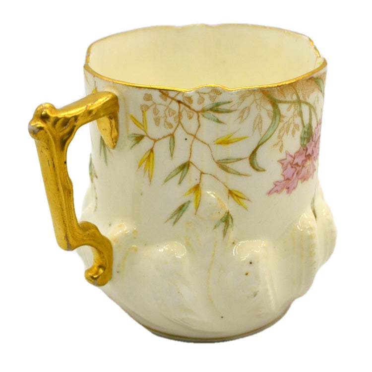 antique  floral china cup