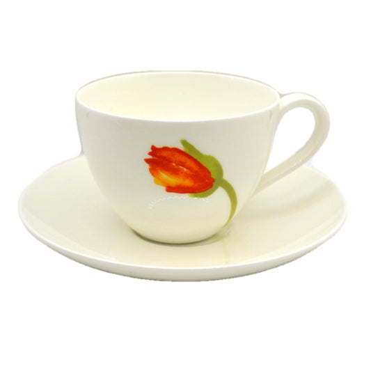 Villeroy and Boch Tulip China Teacup and Saucer