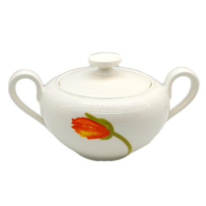 Villeroy and Boch Tulip China Lidded Sugar Bowl