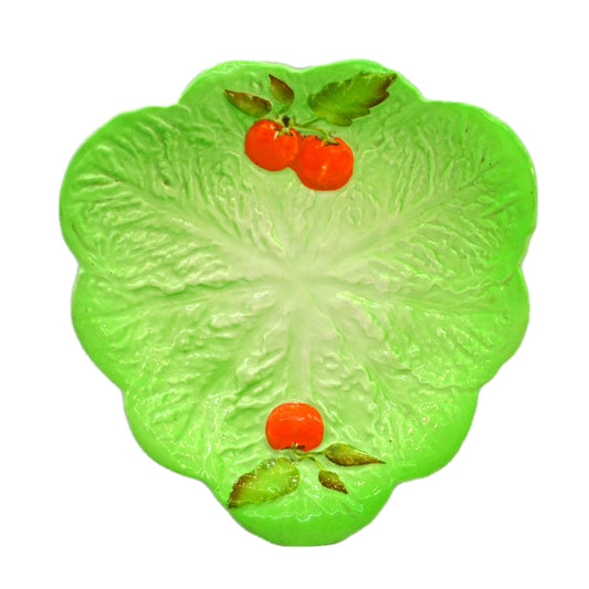 Vintage Carlton Ware Green Cabbage Plate