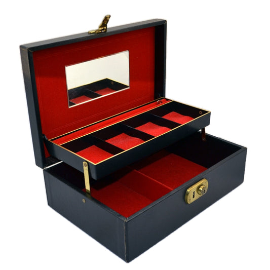 Vintage Jewellery box-Design Philipp 2 Tier Jewellery Box