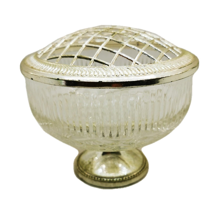 Vintage Mayell glass rose bowl