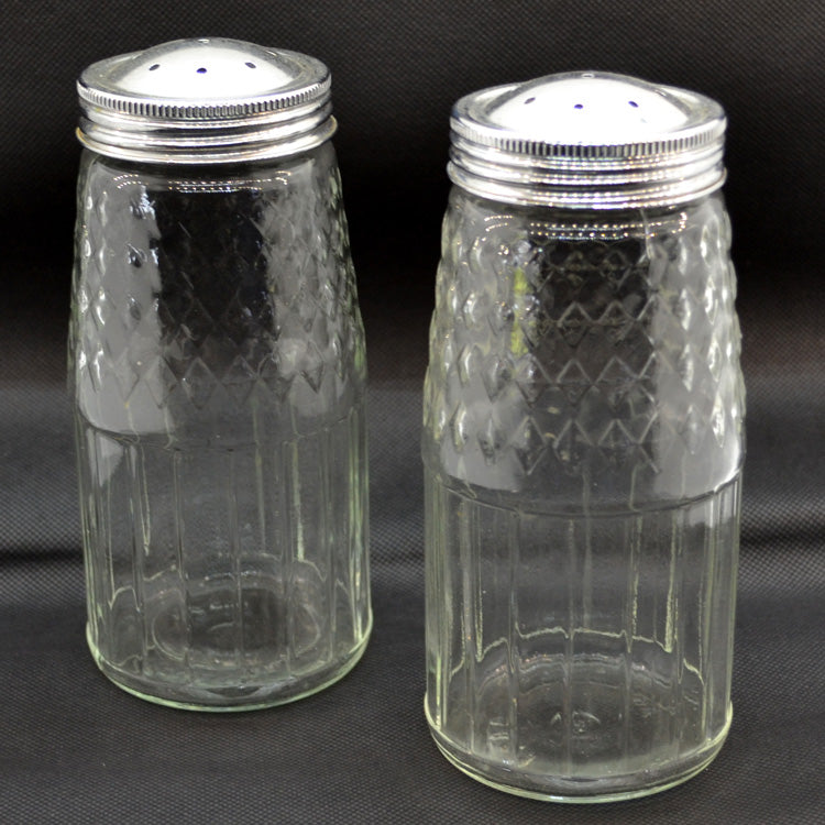 Vintage Pressed Glass Sugar Shaker