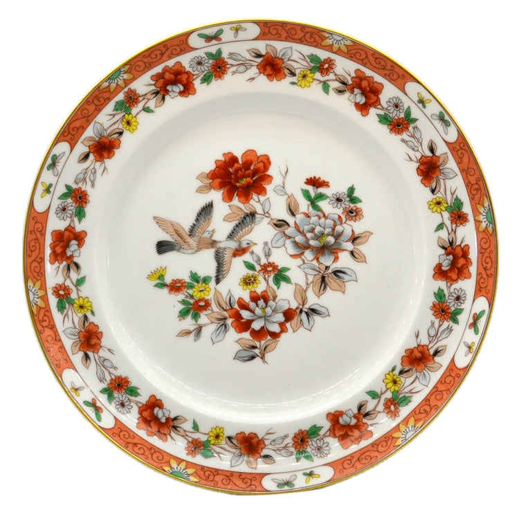 Vista Alegri Vintage 1984 Floral China Plate
