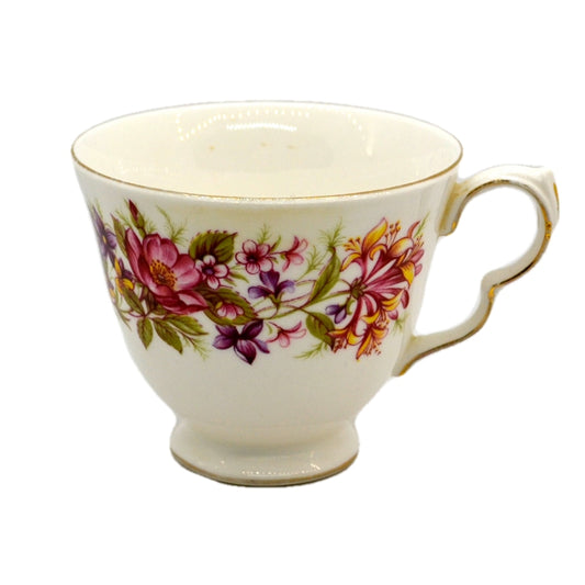 Colclough Wayside bone china tea cup pattern 8581 shape C