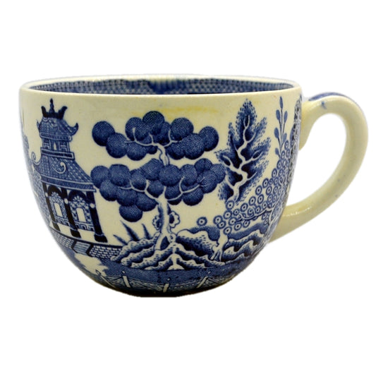 Wedgwood breakfast cups willow pattern