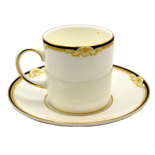 Wedgwood China Cavendish Coffee Can and Saucer