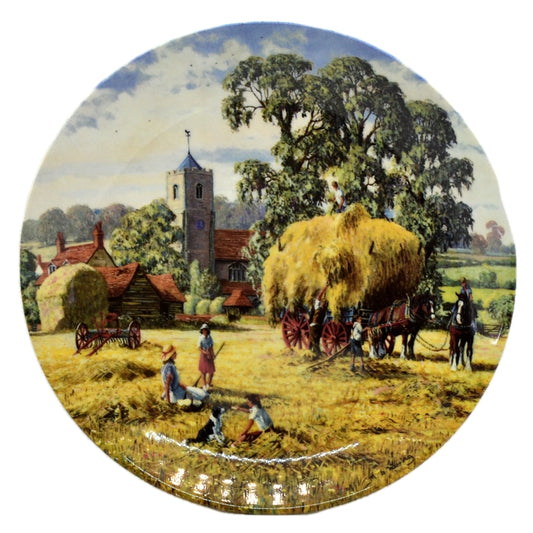 Wedgwood Queens Ware China Hay-Making June Plate