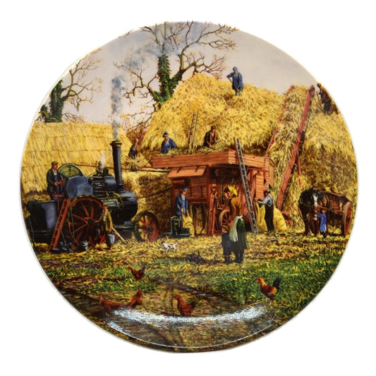 Wedgwood China Threshing 8-inch Plate