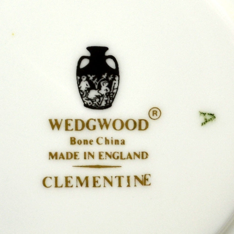 Wedgwood China Clementine Teacup and Saucer