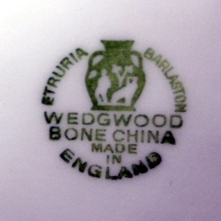 wedgwood factory marks etruria barlaston made in england