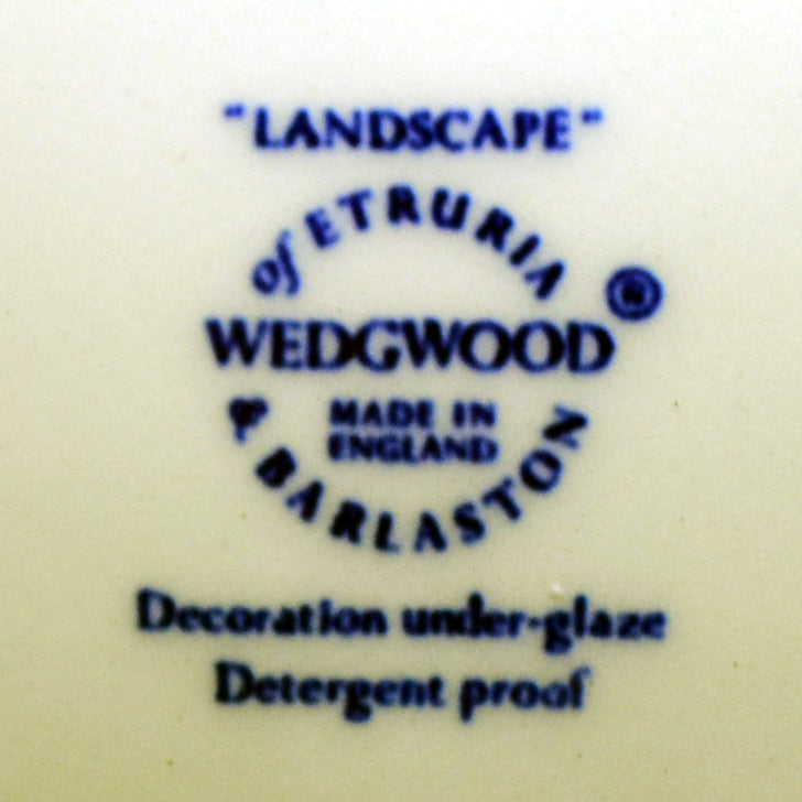 Wedgwood china marks circa 1940 onwards (1960)