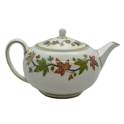 Ivy House Teapot Wedgwood Bone China