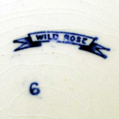 antique china wild rose china marks