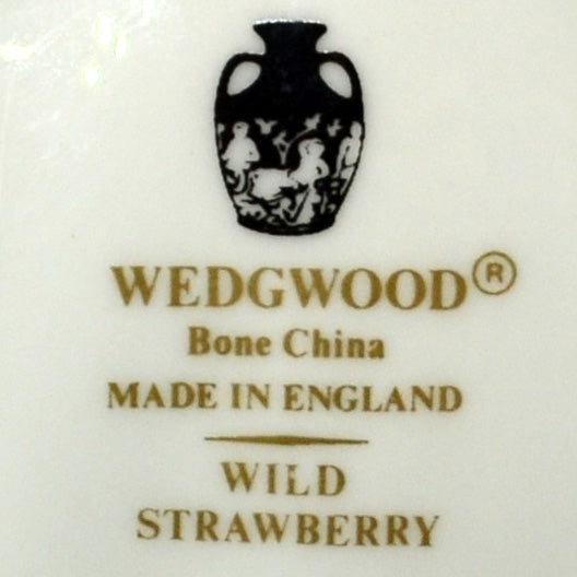 Wedgwood Wild Strawberry Floral China Oval Dish