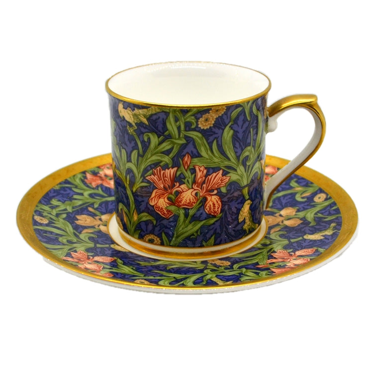 Victoria and Albert Museum William Morris Collection Iris Coffee Can & Saucer