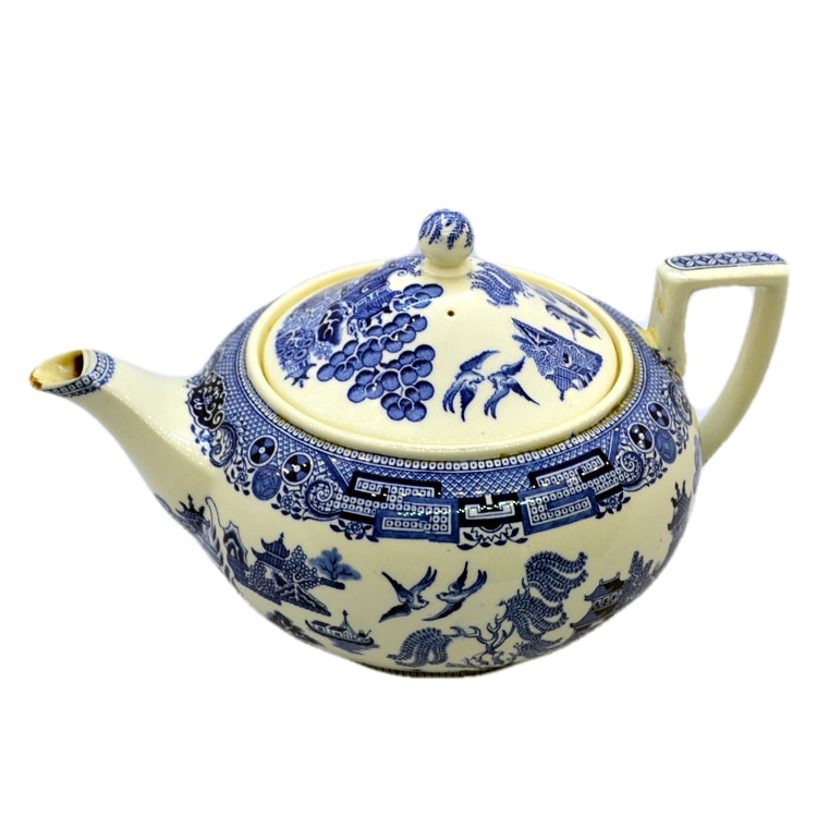 Wedgwood Blue and White Willow china teapot lid