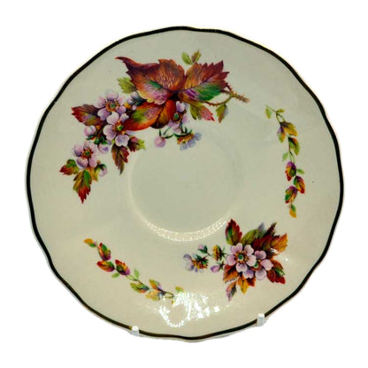 Wilton pattern Royal Doulton saucers